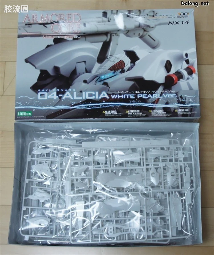 寿屋装甲核心 NEXT版 NX14 Raylenard 04-ALICIA 珍珠白色 - 图片